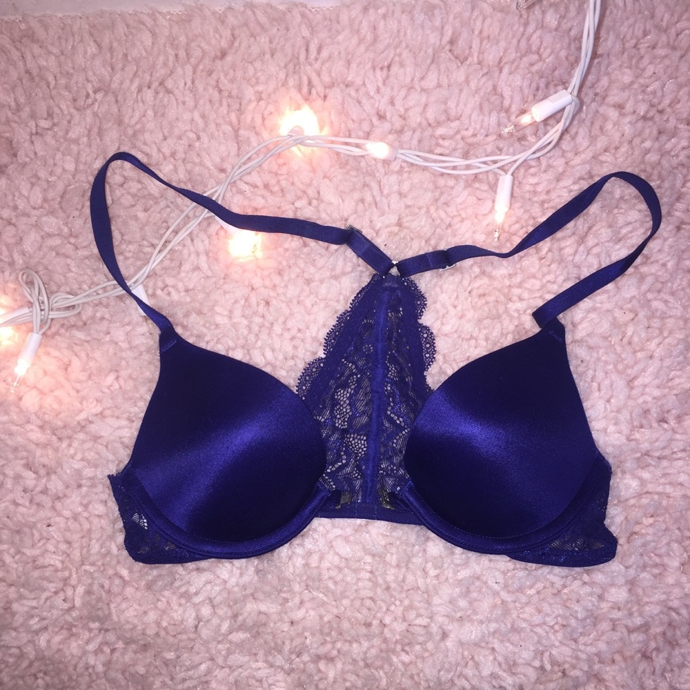 PINK clip in the front push up bra